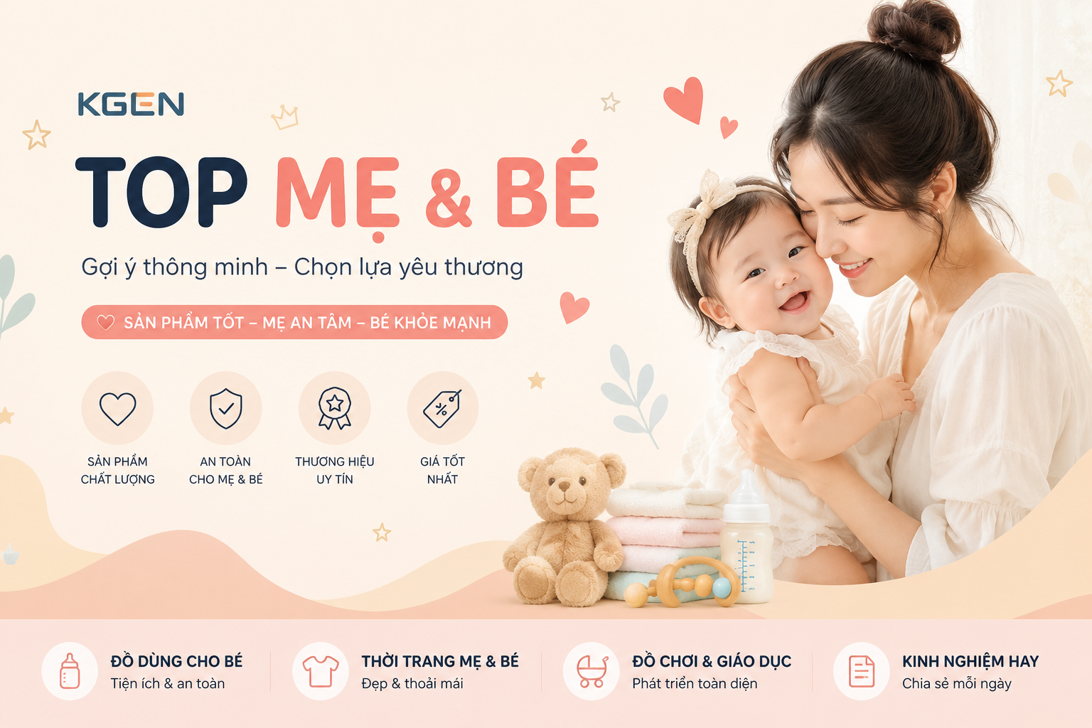 Top Sản Phẩm Mẹ và Bé
