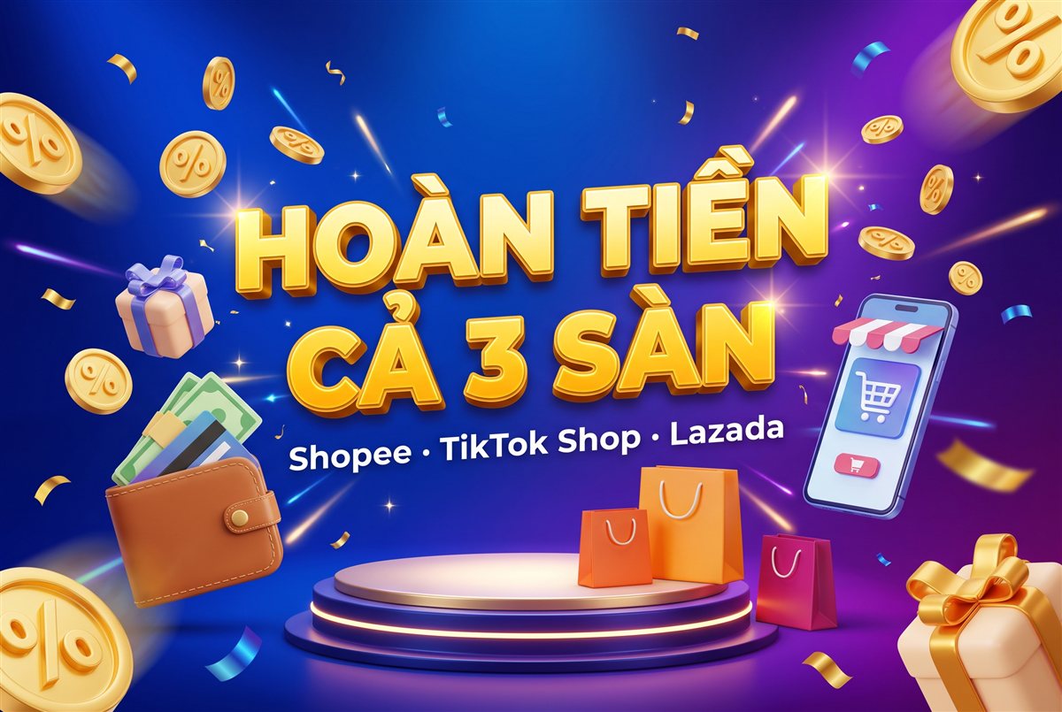 Nên Mua Gì Ở Shopee, TikTok Shop Và Lazada? Chọn Đúng Sàn Để Hoàn Tiền Nhiều Nhất